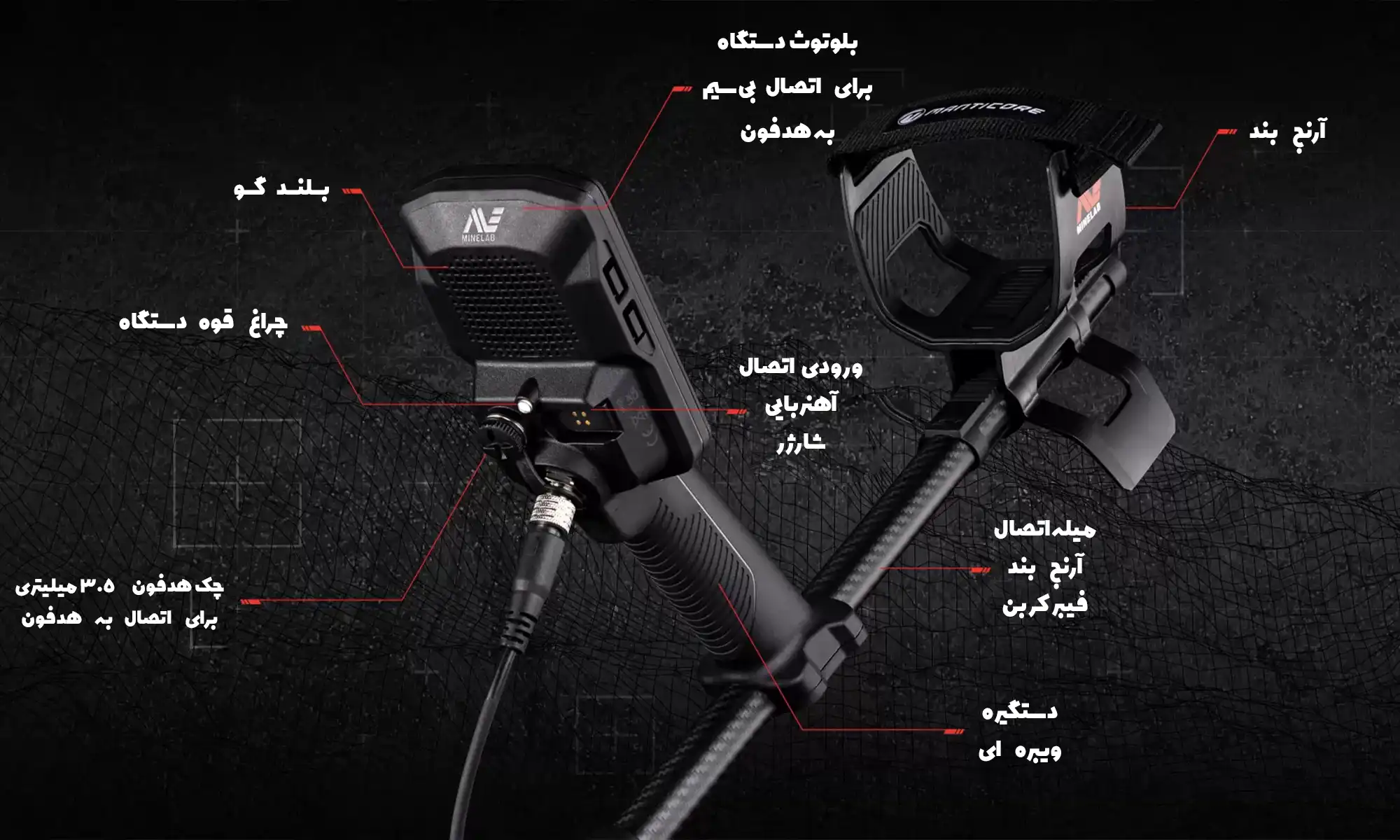 تست فلزیاب مانتیکور