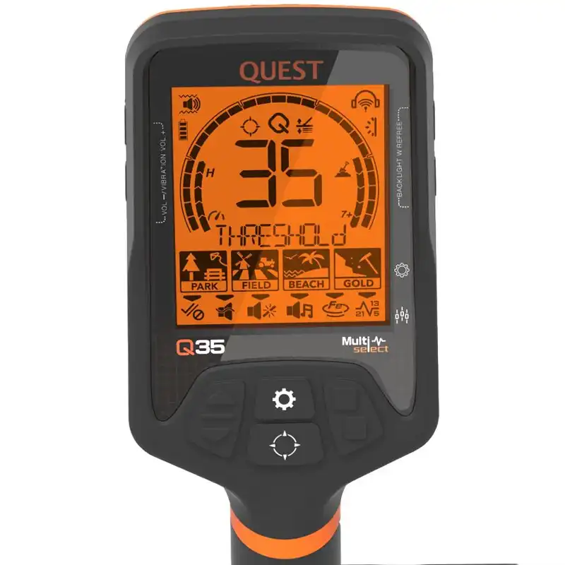 Quest 35 metaldetector 2 تست فلزیاب کوئست