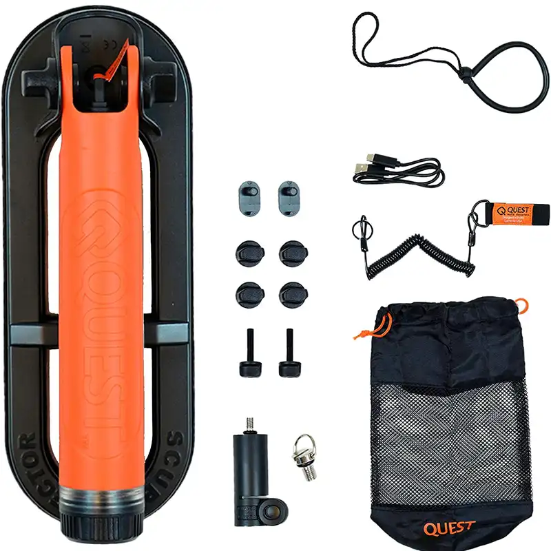 SCUBA TECTOR PRO quest قیمت فلزیاب اسکوبا